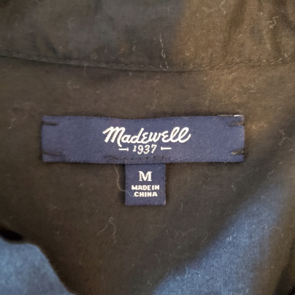 Madewell Black Crochet Detail Top - Picture 5 of 5